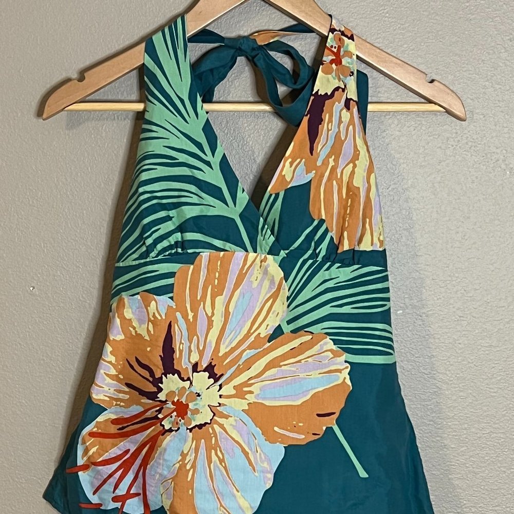 Old Navy Tropical Summer Top Small/X Small